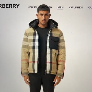 Burberry reversible hooded padded jacket Clearance
